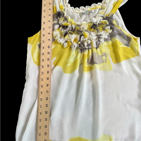 Anthropologie Blue Tassel Shirt - Picture 7 of 7